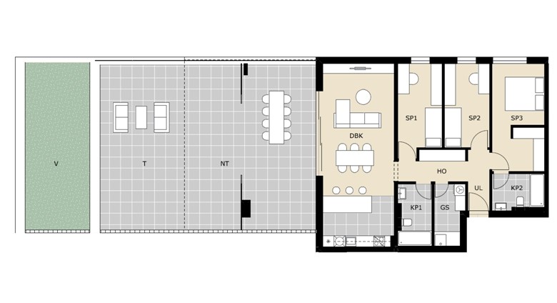 Četverosoban stan Ulica Andrije Kačića Miošića D34