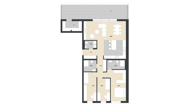Četverosoban stan Velika Gorica Prodaja novogradnje Green Side Residence A64