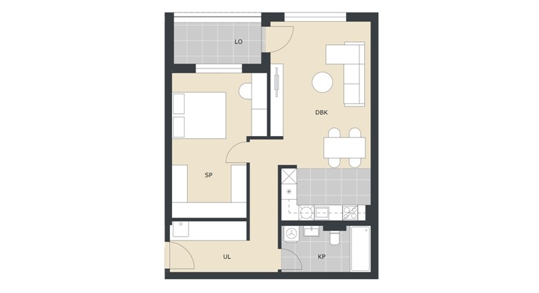 Dvosoban stan na prodaju Velika Gorica D35