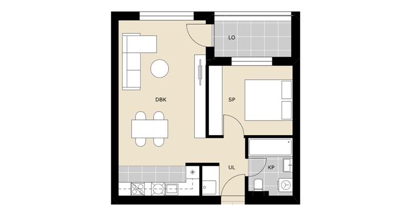 Prodaja dvosoban stan Velika Gorica D5
