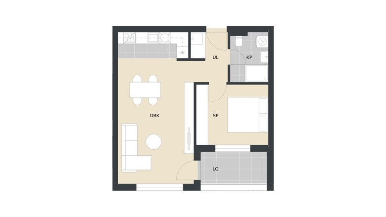 Stan dvosoban Velika Gorica Green Side Residence novogradnje prodaja A65