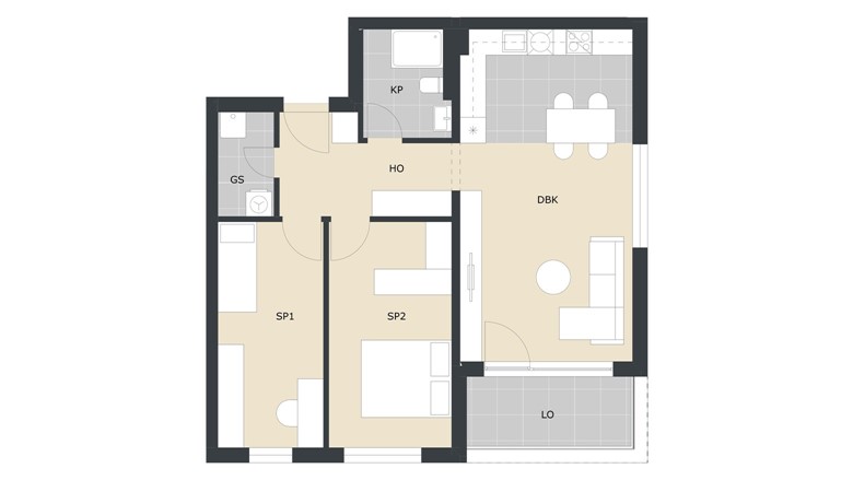 Stan trosoban Velika Gorica Green Side Residence novogradnje prodaja A59