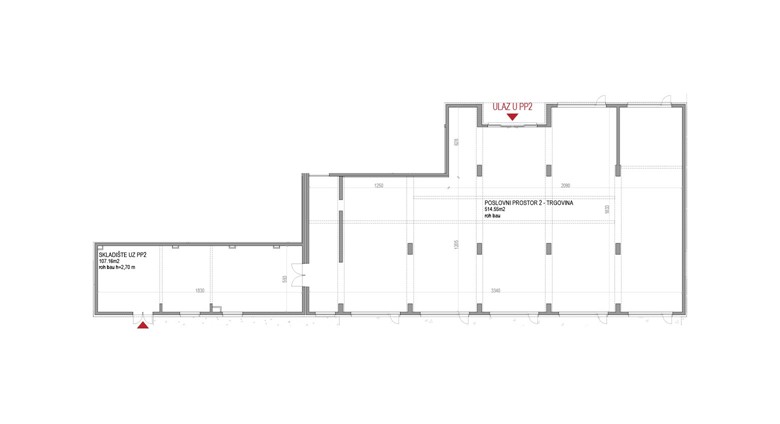 Trgovina za najam Zagreb Ozaljska – novogradnja poslovni prostor