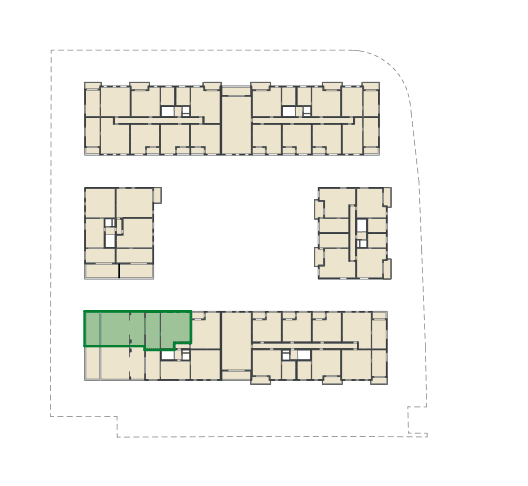 Pozicija stana na etaži